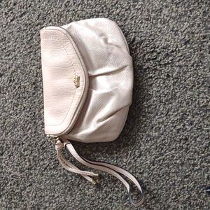 👑Juicy💕Couture Iradecent Pink Mermaid Glam Zipper Clutch💋